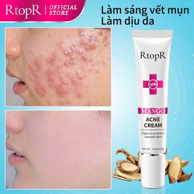 Kem giảm mụn RTOPR chiết xuất xoài dưỡng ẩm thu nhỏ lỗ chân lông/làm trắng da ngăn ngừa và phục hồi da mụn 15g