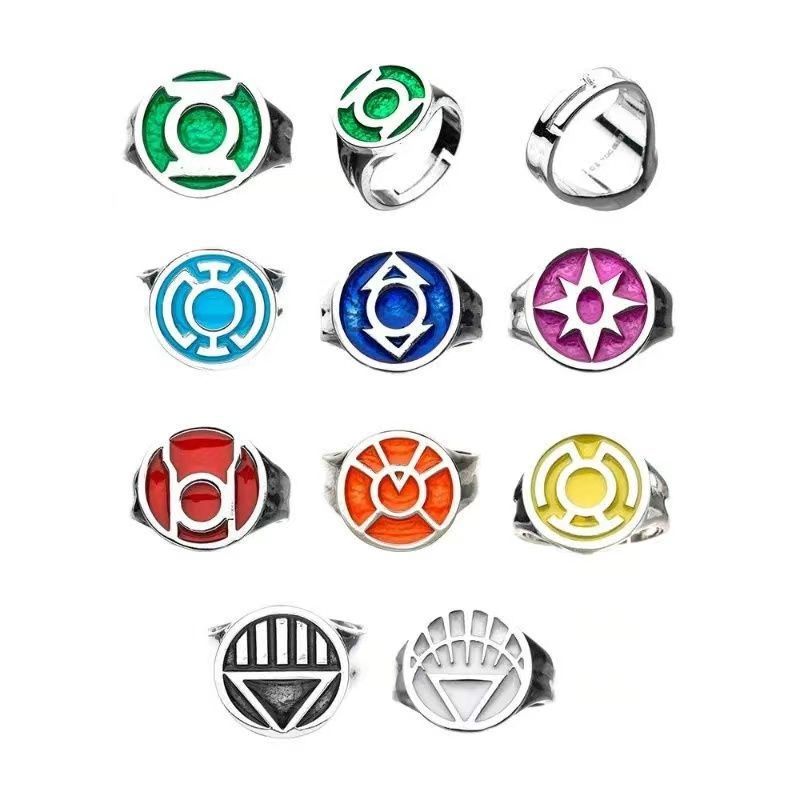 Nhẫn đèn lồng xanh cos Hàng hóa Marvel Phim khoa học viễn tưởng Quạt Marvel Master ins Ring