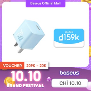 Củ sạc nhanh BASEUS PD 20W GaN5 1C thích hợp cho i14 13 12 pro max