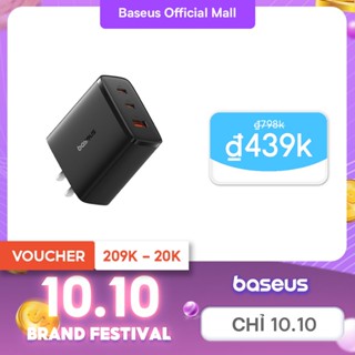 Củ sạc nhanh BASEUS USB C 65W thích hợp cho máy tính xách tay/ phone
