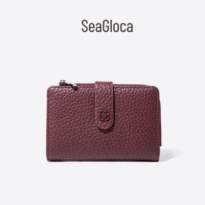 Ví họa tiết cao cấp SeaGloca Khóa kéo đa chức năng xung quanh Hộp đựng thẻ cho phụ nữ 37