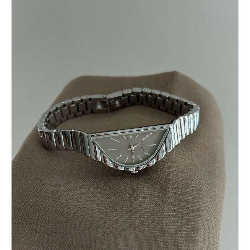 GEDI Vintage Tam Giác Không Đều Đồng Hồ Nữ Thời Trang Cao Cấp Thạch Anh Chống Thấm Nước Đồng Hồ Đeo 