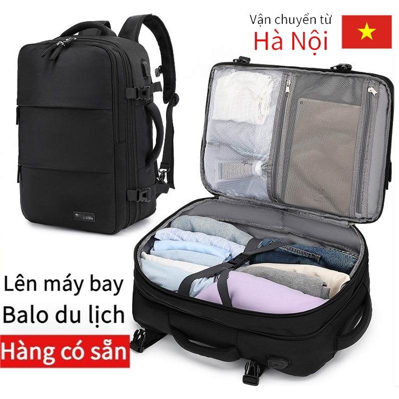 COD 40L Balo du lịch chống nước kích balo đựng quần áo 16 inch Có thể mở rộng