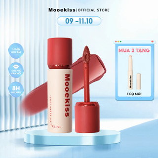 Son Mooekiss Không dính cốc Kỹ thuật khóa màu Son lì Son môi 6 Màu Có Sẵn 3g
