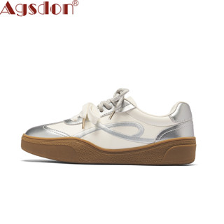  Giày thể thao Ba lê Agsdon Nữ Phong cách mới Thu Đông Đỏ Đế dày Thường ngày Không mệt mỏi Chân 