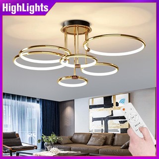  Đèn trần nhà hàng sang trọng Đèn LED phòng khách Bắc Âu Đèn trang trí phòng ngủ tối giản hiện đại 