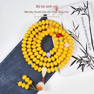  Vòng tay bồ đề vàng hạt mân côiwenwan và rễ mân côi - Trang sức tâm linh 