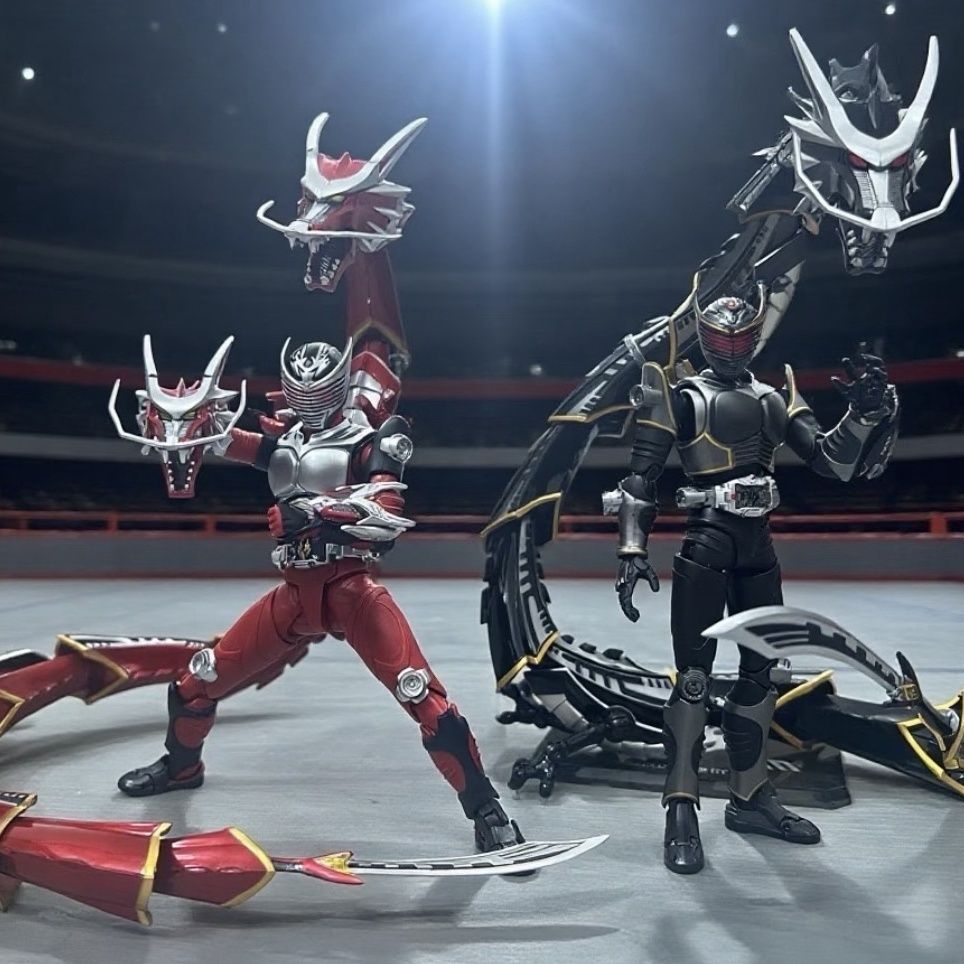 KO SHF Thương hiệu mới SHF Kamen Rider Ryuki Wataru Dragon Hợp đồng Quái vật Triệu huy Quái vật
