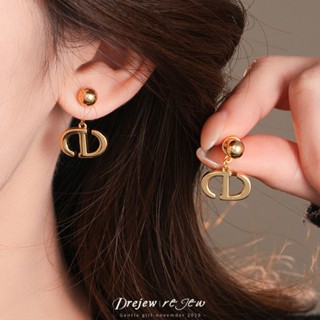 Dây chuyền kim cương hình bầu dục từ bạc sterling 925, bông tai cá tính và thời trang