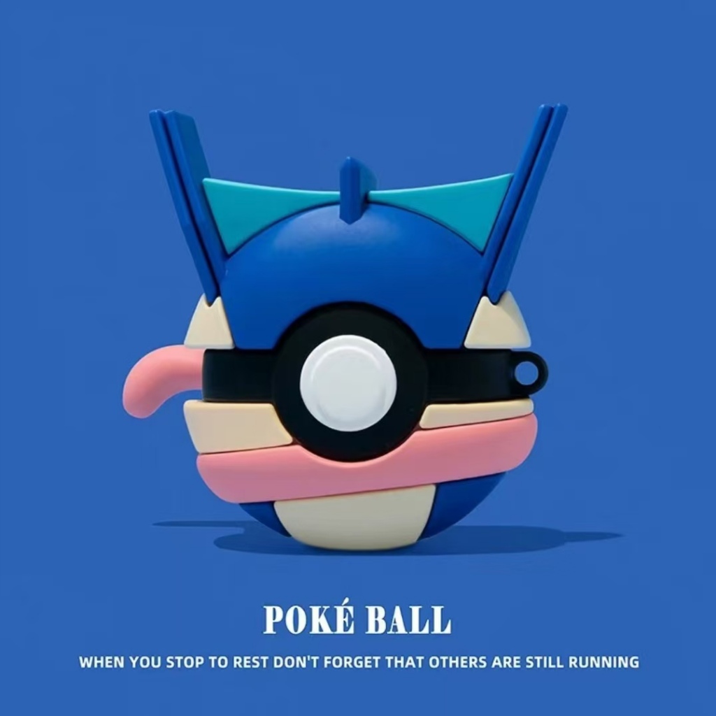 Ốp lưng Pokemon Greninja cho AirPods Pro3 Lucario AirPods 4 / 4 (ANC) Vỏ tai nghe 3D chống sốc cho A