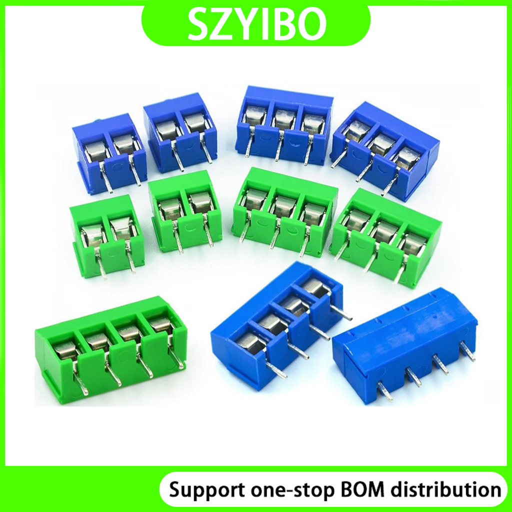5.08 Blue / Green KF301 Terminal [2 / 3 / 4 Bit] Terminal Post 2P / 3P / 4P Tùy chọn