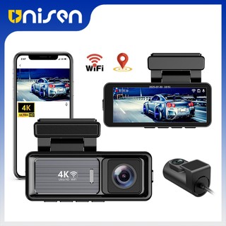  Unisen X20 Camera hành trình ô tô Hình ảnh siêu rõ nét 3840x2160 IPS ghi hình vòng lặp 24 giờ 