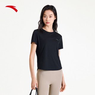 ANTA Áo nữ tập luyện có cấu trúc vai Slim-Fit  Pickleball Tennis Quần vợt thể thao mùa hè 962527106