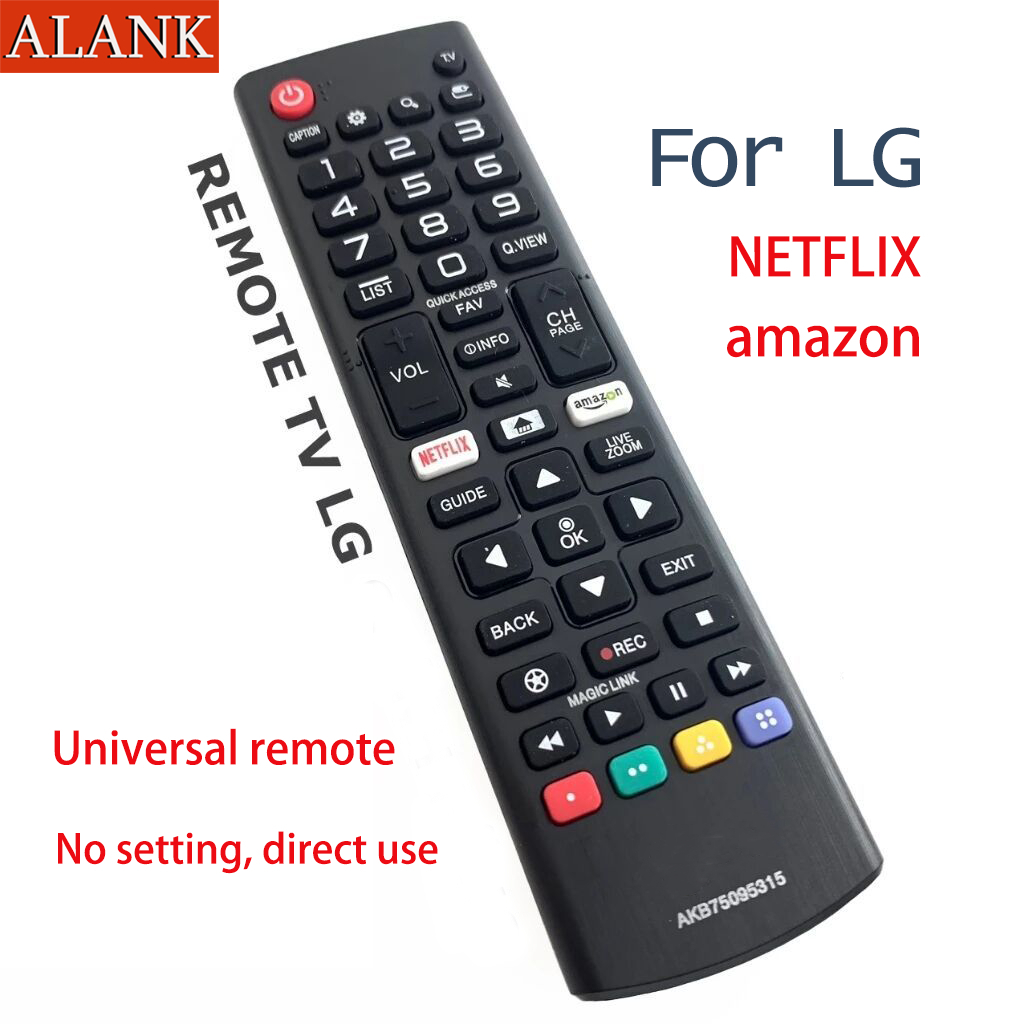 ALANK Chính hãng đa năng Điều khiển LG LCD Smart TIVI remote NETFLIX Amazon AKB75095315