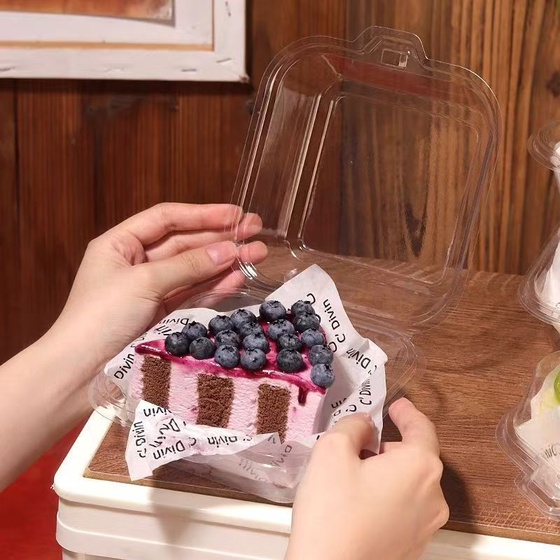 LM 50 Hộp vỏ sò đa năng | Thiết kế nắp vòm | Hoàn hảo cho bánh cupcake, bánh ngọt, Burgers & Tiramis