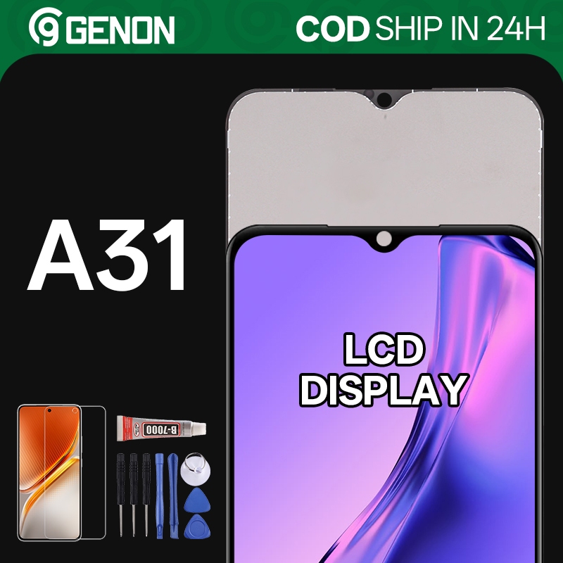 Genon IPS LCD cho Oppo A31 Màn hình LCD Màn hình cảm ứng với các bộ phận thay thế khung