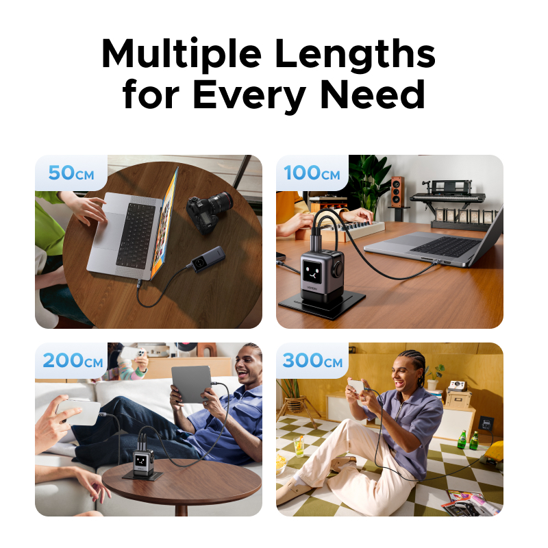 Cáp dữ liệu sạc UGREEN 240W USB 2.0 USB-C sang USB-C Cáp hiển thị kỹ thuật số bện bằng nhôm Tương thích với dòng iPhone 17 / 16 / 15 | BigBuy360 - bigbuy360.vn