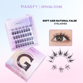  MAGEFY mi giả idol Hàn Quốc mi giả tự nhiên siêu nhẹ mi giả dưới siêu mảnh 