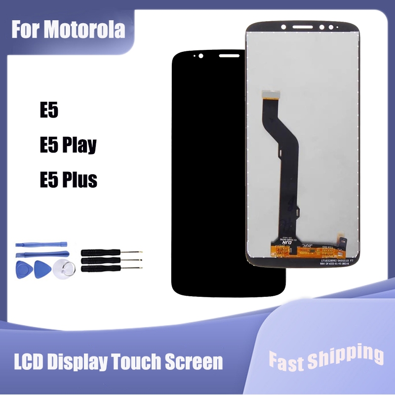 Dành Cho Motorola Moto E5 E5 Play E5 Plus Màn Hình Hiển Thị LCD Bộ Số Hóa Cảm Ứng Bộ Phận Thay Thế