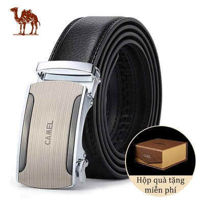CAMEL CROWN Nam Da Tự Động Khóa Thắt Lưng Tali Pinggang