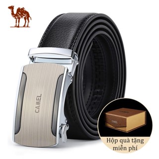 CAMEL CROWN Thắt lưng nam có khóa tự động kiểu dáng thời trang