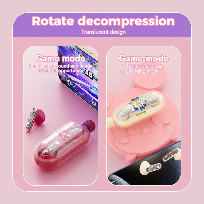 Disney DN25 Bluetooth 5.4 TWS Tai nghe nhét tai không dây giảm tiếng ồn tiện lợi có micrô | BigBuy360 - bigbuy360.vn