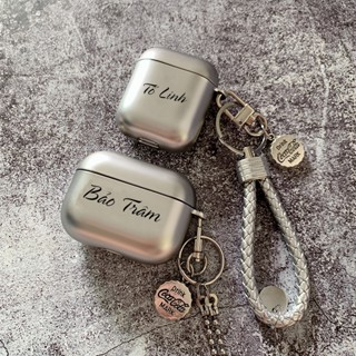 Vỏ airpods chống vân tay mờ 4 / 3 Vỏ airpods Pro tùy chỉnh Airpod tùy chỉnh 1 / 2 / 3 / 4th generatio