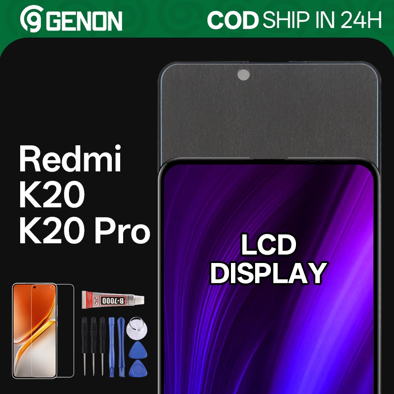 Genon AMOLED LCD cho Xiaomi Redmi K20 / K20 Pro Màn hình LCD Bộ phận thay thế màn hình cảm ứng