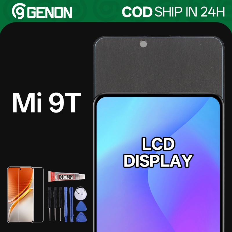 Genon AMOLED LCD cho Xiaomi Mi 9T / 9T Pro Màn hình LCD Bộ phận thay thế màn hình cảm ứng