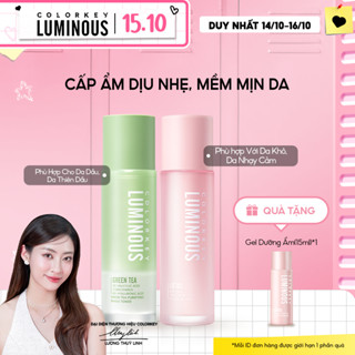 COLORKEY LUMINOUS Nước Hoa Hồng Lắc Trà Xanh – Kiềm Dầu, Dưỡng Ẩm, Làm Mịn Da (100ml)