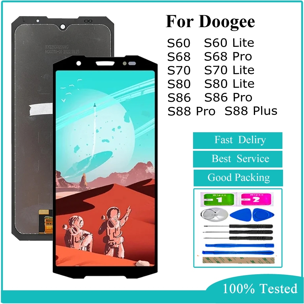 LCD Cho Doogee S60 S60 Lite S61 S68 Pro S70 S70 Lite S80 S86 S86 Pro S88 Pro S88 Plus Màn Hình LCD B