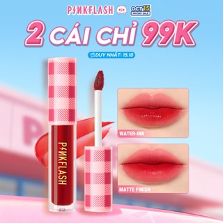 Son tint lì PINKFLASH công thức gốc nước mềm mại lâu trôi chống chuyển màu chống thấm không nặng nề không bết dính