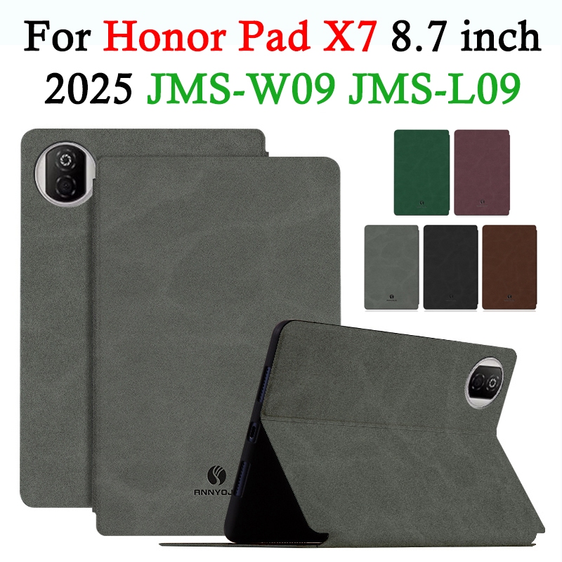 Dành cho Honor Pad X7 8.7 '' JMS-W09 JMS-L09 2025 Vỏ máy tính bảng lật chống sốc