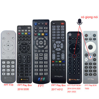  Nilank Remote Điều Khiển Đầu Thu FPT Play BOX   Phù hợp với tất cả các loại hộp TV FPT  Lựa chọn FPT BOX Series 