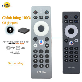  Nilank hàng chính gọng nói Điều khiển đầu thu FPT Play box remote 2022 T650 