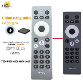  Nilank chính hãng Giọng Nói Remote Điều Khiển FPT Play BOX Android TIVI FOR T650 P650 A650 H650 2022 