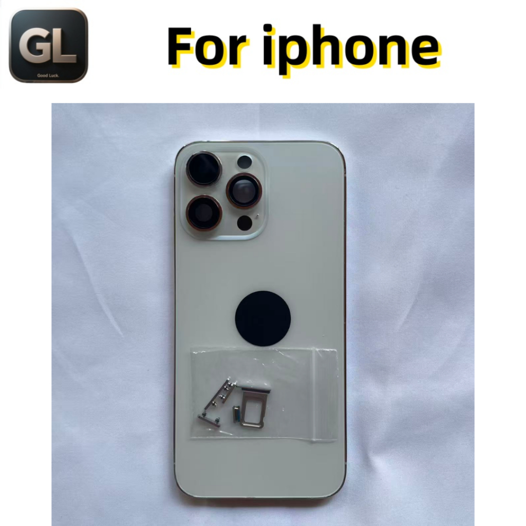 GL Thay Thế Mặt Sau Nhà Ở Cho iphone 14 Pro 14 Pro max Khung Cửa Pin Phía Sau