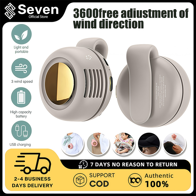 [Bảy] kipas mini mudah alih quạt di động usb có thể sạc lại tay điện nhỏ eo ngoài trời angin dễ thươ