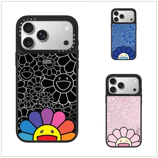  No Magnetic Dành Cho iPhone 17 16 15 Pro Max FLOWERS BLOOM Ốp điện thoại iPhone 13 14 Pro Max Cứng PC Ốp điện thoại iPhone 11 12 Vỏ Gương Chống Sốc 