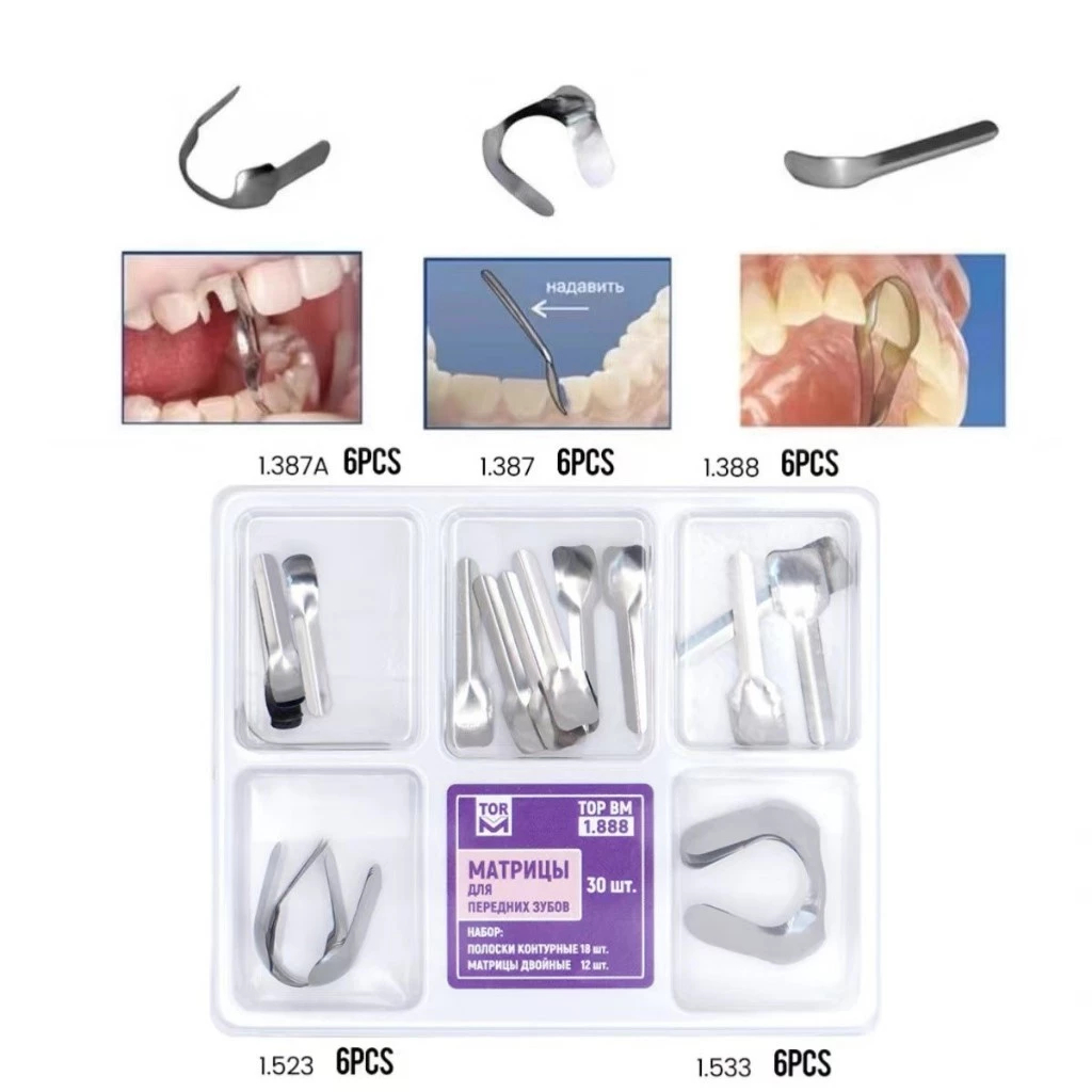 30 Cái / hộp Dải trước gần Dây ma trận No1.888 Hệ thống ma trận trước đôi