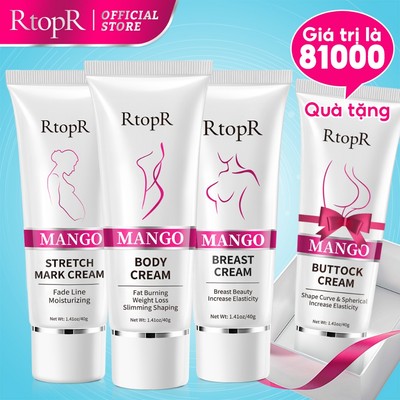 Rtopr Kem Dưỡng Da Vùng Ngực + Kem Xoài + Kem Hỗ trợ giảm rạn da