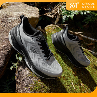   3-10km +  Giày chạy bộ nam Yushan 361 độ Giày thể thao đệm mềm chống sốc chân rộng 672422247 