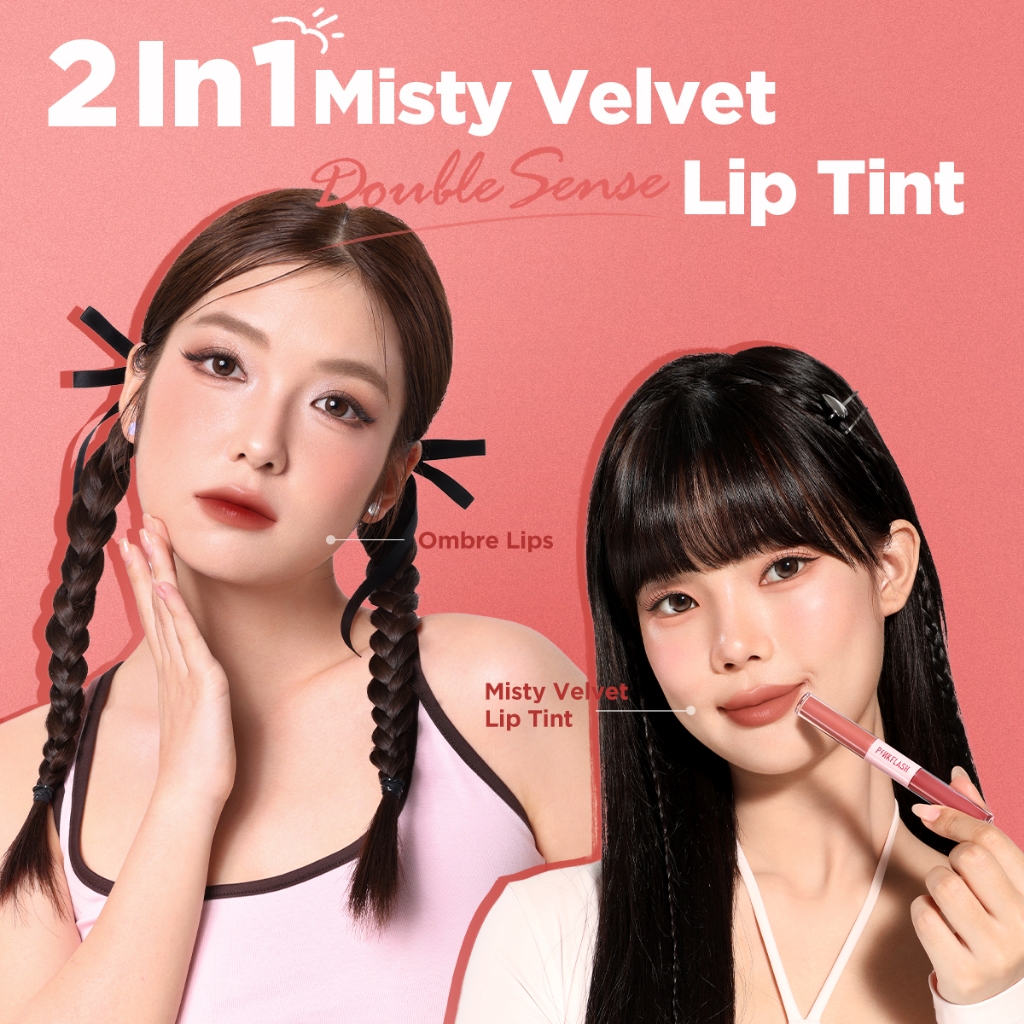 PINKFLASH Son Môi Dạng Lỏng Thiết Kế 2 Trong 1 Tiện Dụng Chất Lượng Cao | BigBuy360 - bigbuy360.vn