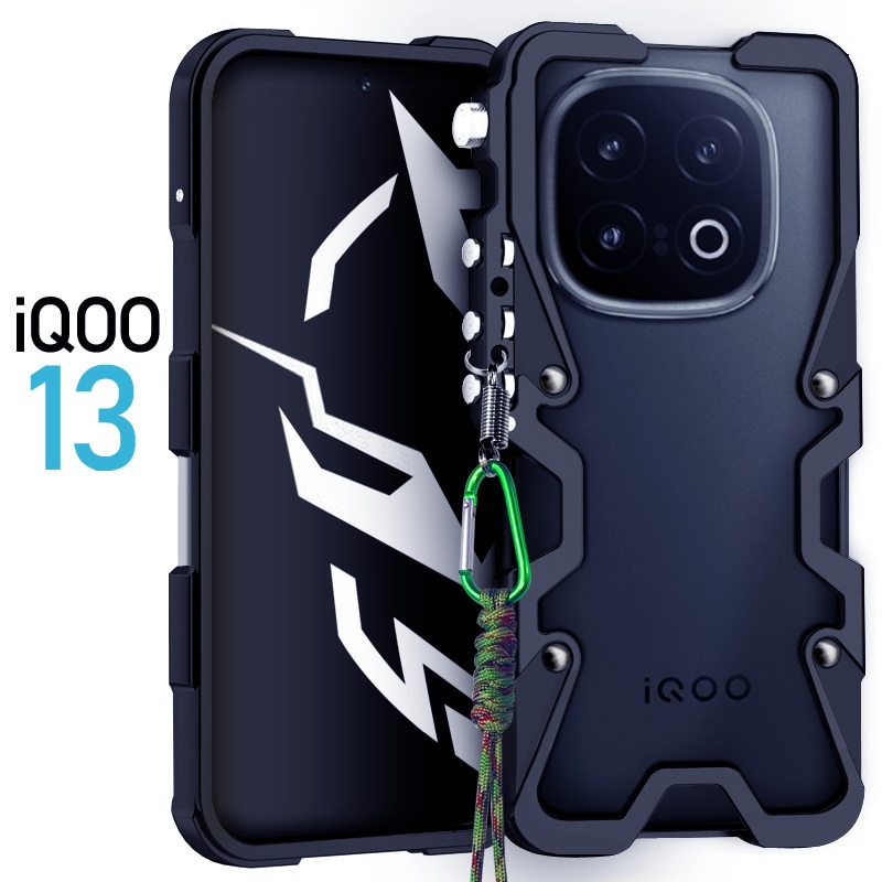 Simon Cho Vivo iQoo Neo 13 12 11 10 9S Pro + SE GT Vỏ Kim Loại Thời Trang T3 Pro Armor Vỏ Hợp Kim Nh