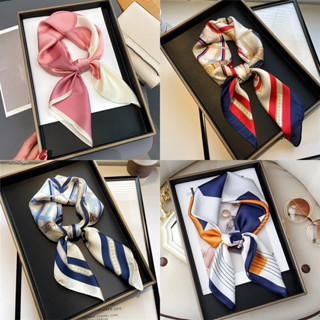 Khăn lụa đa chức năng vuông 70 * 70cm Trang trí thời trang A102