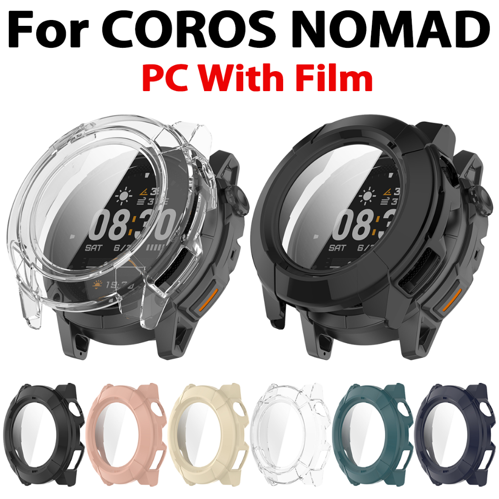 Ốp PC Cho COROS NOMAD Đồng Hồ Thông Minh Phim Vỏ Ốp Lưng Bảo Vệ Màn Hình Cường Lực galass Phim Chống