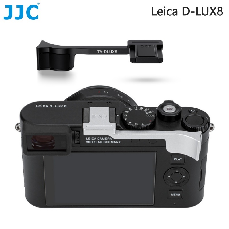 JJC D-Lux8 JJC Kẹp Ngón Tay Cầm Máy ảnh Thumb Up Grip cho Leica D-Lux 8 DLUX8 Phụ kiện máy ảnh có ta