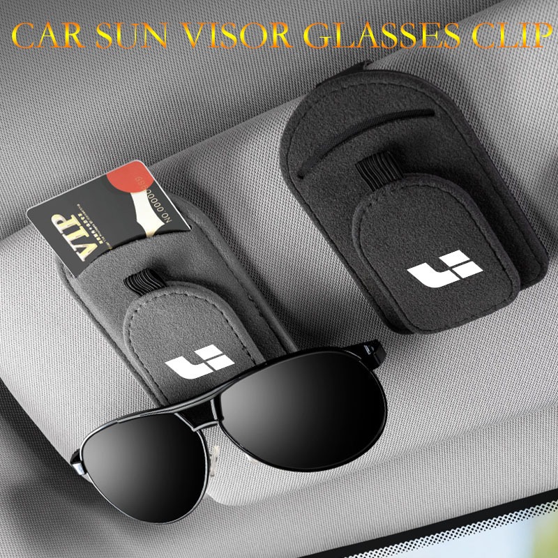 Kính che nắng ô tô kẹp vé lưu trữ da lộn từ tính đa chức năng khung thích hợp cho Lixiang IDEAL One 