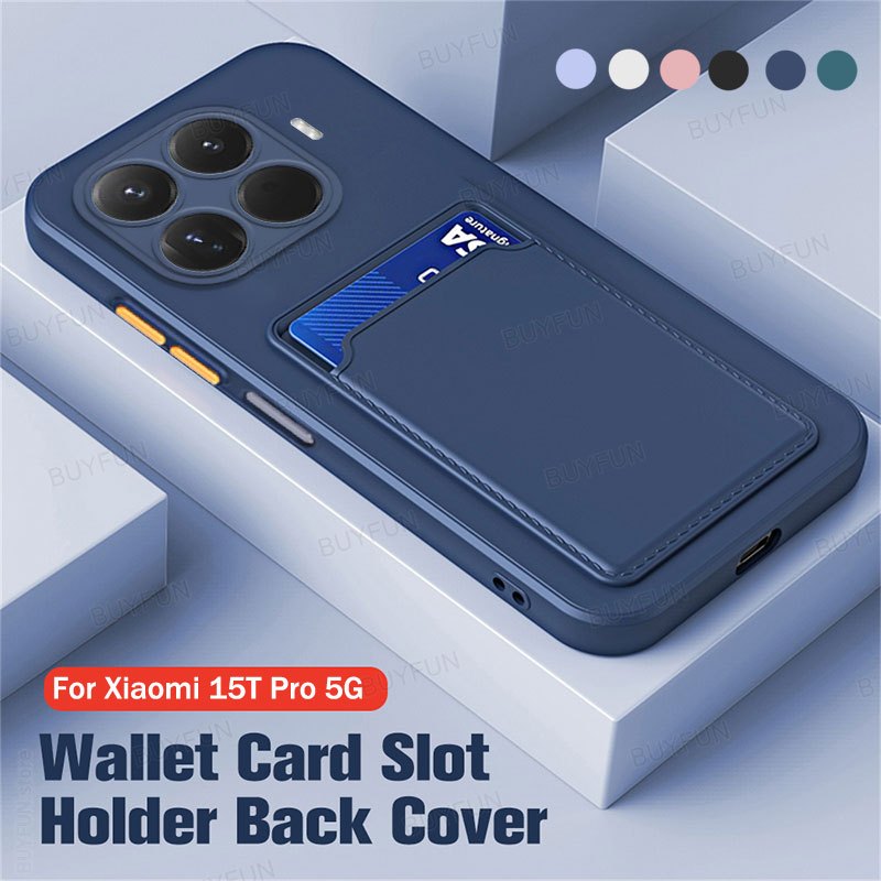 For Xiaomi Mi 15T Pro 6.83" 5G mi15tpro mi15t mi15 T 14T 13T t15pro Card Slot Back Case Camera Prote