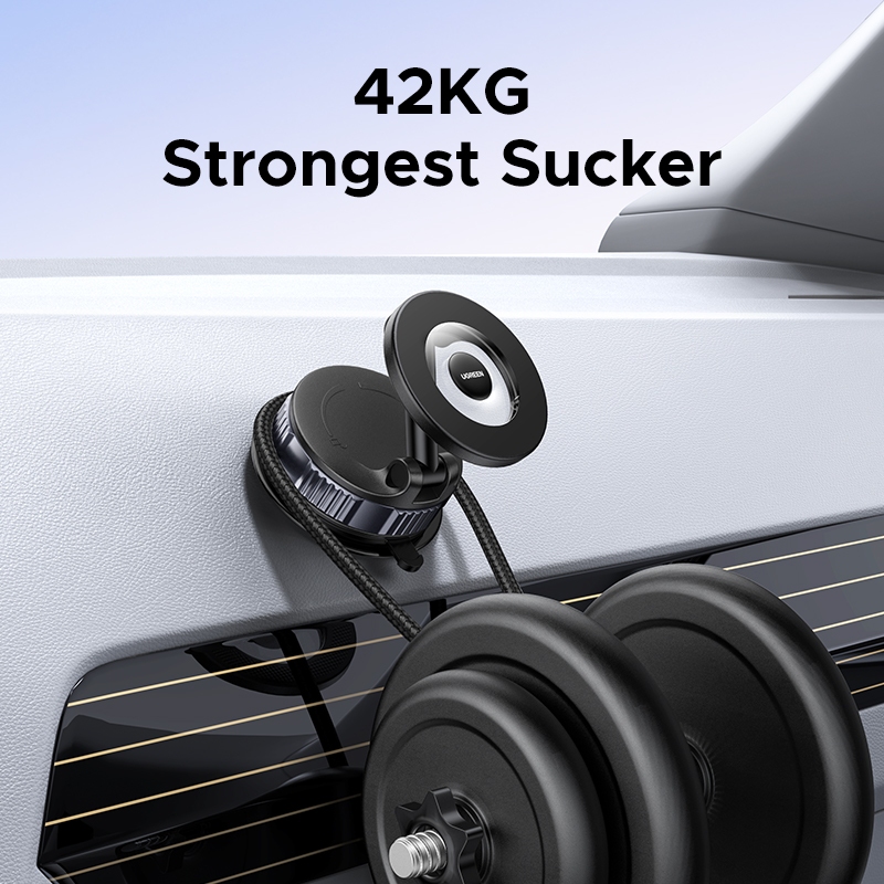 Giá đỡ điện thoại từ tính chân không UGREEN Di động 360° Giá đỡ ô tô có thể xoay được cho dòng iPhone12-17 | BigBuy360 - bigbuy360.vn